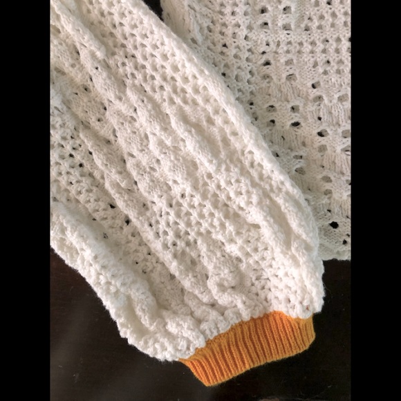 Free people home run sweater in ivory - Picture 4 of 4